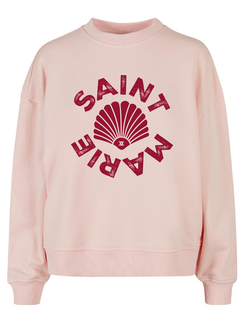 Curve Boxy Sweater Saint Marie Shell